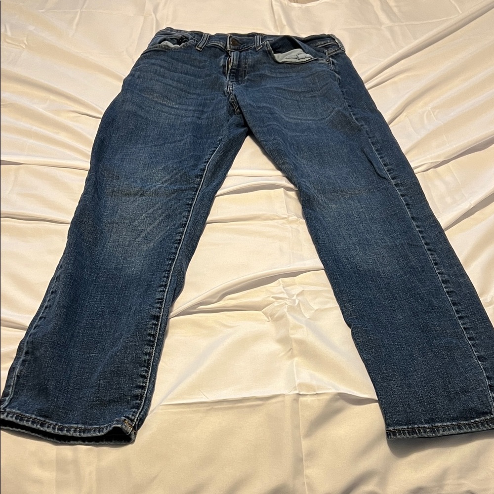 Lucky Brand Relaxed Fit Dark Blue Jeans